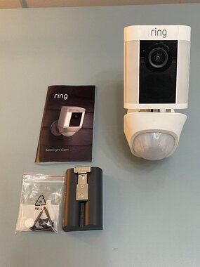 MOVING SALE! RING SPOTLIGHT CAM WIRE-FREE | Model # 8SB1S7-WEN0